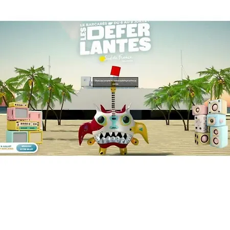 Barcares - A 50 M Dans Village דירה